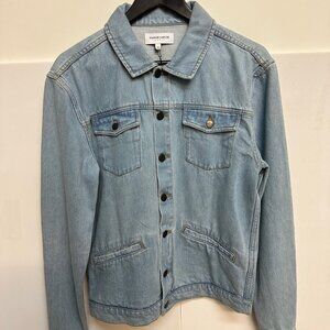 Maison Labiche Light Denim Jean Jacket Rock n Roll Size M